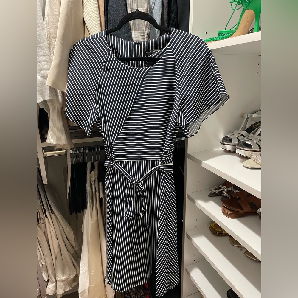 Perfect striped dress for work